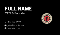 Rock Band Guitar Business Card