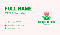 Rose Garden Flower Business Card