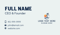 Travel Island Resort Business Card