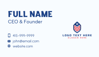 American Shield Protection Business Card Design