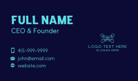 Online Stream Business Card example 2