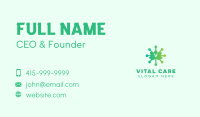 Organic Virus Lettermark Business Card