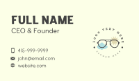 Beach Fashion Sunglass Business Card