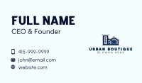 House Building Blueprint Business Card