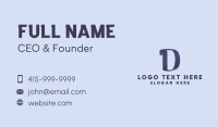 Ecommerce Business Card example 1