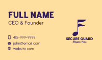 Bird Song Music  Business Card