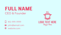 Hot Cow Milk  Business Card