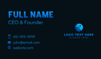 Travel Plane Aviation Business Card