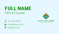 Tourism Paradise Location Business Card