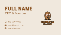 Coffee Bean Sunglasses Cafe Business Card