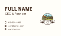 Farm Field Agriculture Business Card Design