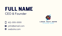 Sports Ball Game Business Card Design