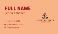 Gaming Knight Warrior Business Card