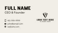 Grooming Barber Razor Business Card