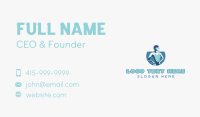 Swimming Athletics Team Business Card