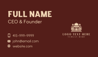 Mosque Worship Temple Architecture Business Card