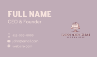 Cake Stand Business Card example 2