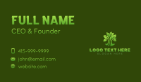 Natural Organic Tree Business Card