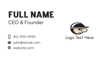 Cap & Sunglasses Business Card