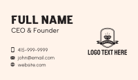 Diamond Banner Badge Business Card