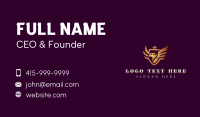 Royal Crown Phoenix Business Card