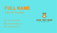 Cute Bell Hamster Business Card