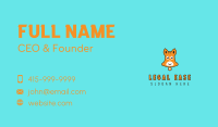 Cute Bell Hamster Business Card Design