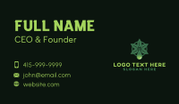 Organic Cannabis Oil Business Card Design