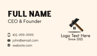 Brick Hammer House  Business Card