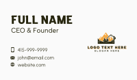 Mountain Excavation Construction Business Card