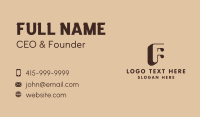 Loaf Business Card example 2