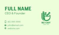 Green Building Pharmacy Business Card