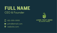 Tree Landscaping Lawn Care Business Card
