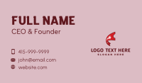 Stub Business Card example 1