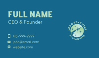 Power Washing  Cleaning Emblem Business Card