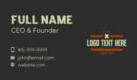 Cookout Business Card example 2