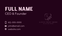 Wedding Planner Business Card example 4