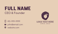 Skin Treatment Business Card example 2