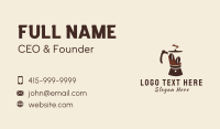 Coffee Roaster Business Card example 1