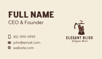 Coffee Farmer Business Card example 4