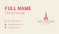 Restaurant Business Card example 3