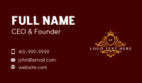 Luxury Crown Boutique Business Card