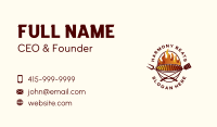 Barbeque Grill Flame Business Card