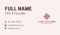 Floor Tile Pattern Business Card