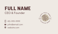 Cacao Business Card example 4
