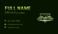 Auto Mechanic Detailing Business Card