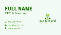 Trash Bin Sanitation Business Card