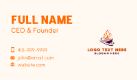 Flame Bistro Grill Business Card