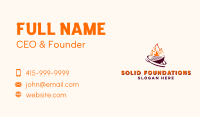 Flame Bistro Grill Business Card