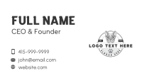 Bulldog Pet Dog Business Card